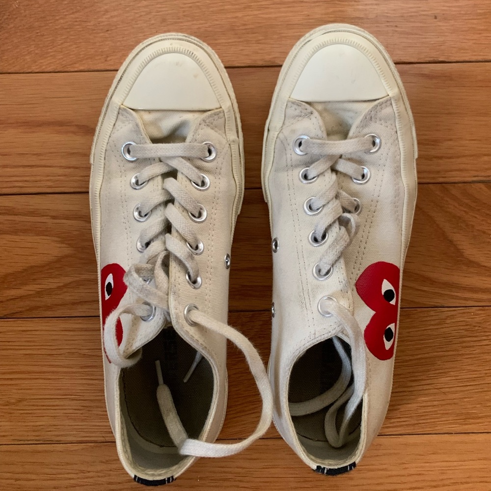 Converse Comme des Garçons PLAY size 7 woman
